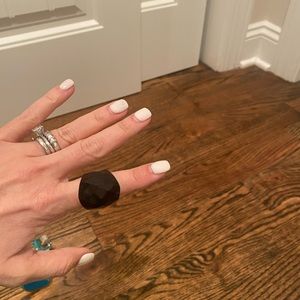 Bundle of 5 big rings in small size